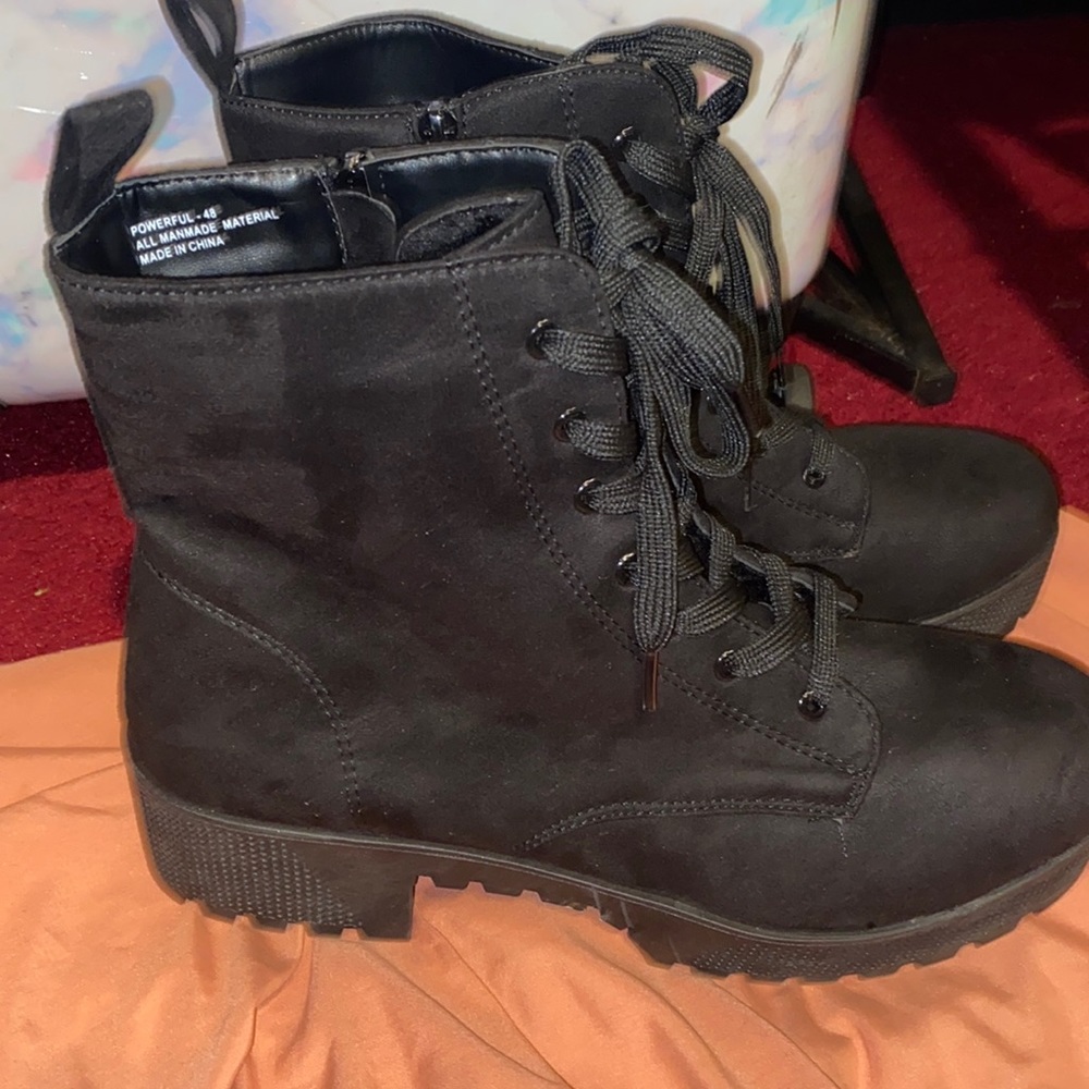 Black Suede Boots